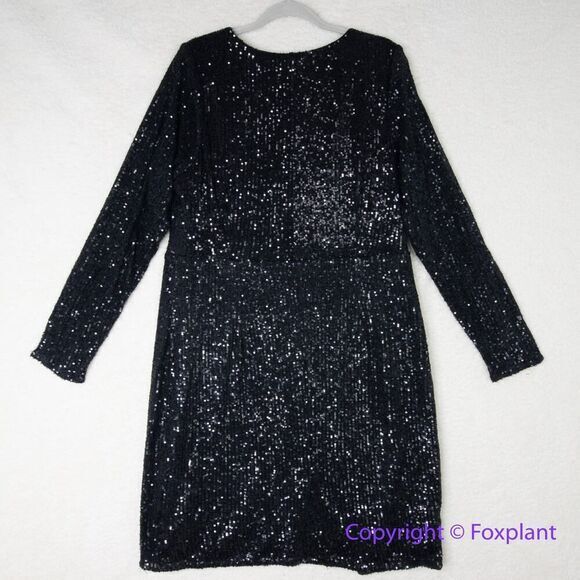 New! City Chic Razzle Dress in black, size‎ 16 - Picture 12 of 16